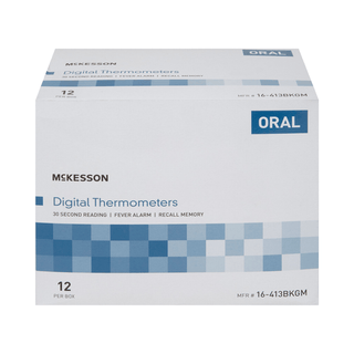 THERMOMETER KIT, DIGITAL ORAL LF (12/BX 12BX/CS) | Quantity - 1x BX