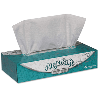 TISSUE, FACIAL ANGEL SFT 1PLY WHT (30BX/CS) | Quantity - 1x BX