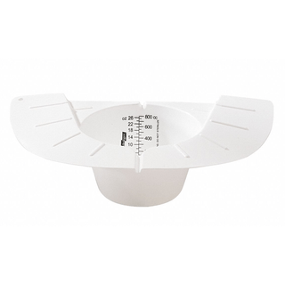 COLLECTOR, SPCMN COMMODE PAN WHT(100/CS)4707 MEDACT | Quantity - 1x EA
