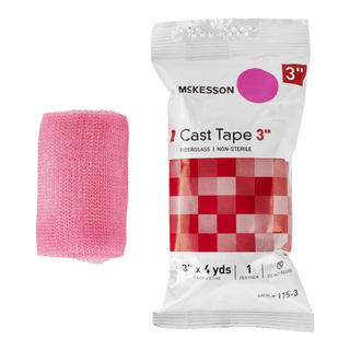 TAPE, CAST PNK LF 3"X4YDS (10RL/BX) | Quantity - 1x BX