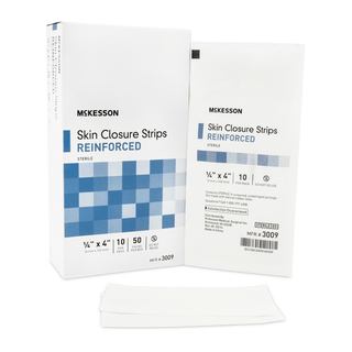 CLOSURE, SKIN REINF LF 1/4X4" (10/PK 50PK/BX 4BX/CS) | Quantity - 1x PK
