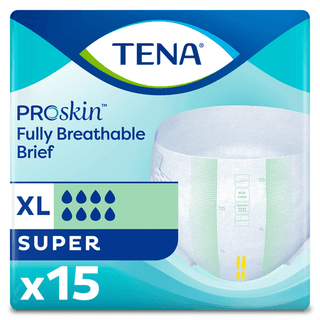 BRIEF, TENA SUPER ADLT XLG (15/BG 4BG/CS) SCAPER | Quantity - 1x CS