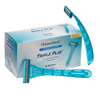 RAZOR, DISP 3BLADE (10/PK 50PK/CS) | Quantity - 1x BX