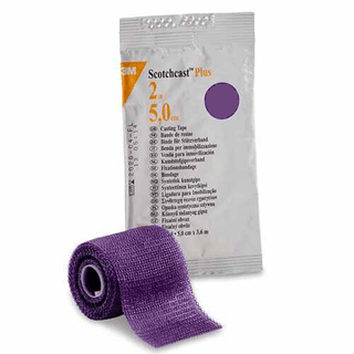 TAPE, CAST SCOTCHCAST 2"X4YDS PUR (10RL/BX) | Quantity - 1x EA