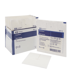SPONGE, EXCILON SPLIT DRN STR 4"X4" (2/PK 25PK/TR 12TR/CS) | Quantity - 1x TR