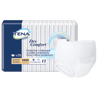 UNDERWEAR, TENA DRY COMFORT MED (20/PK 4PK/CS) | Quantity - 1x CS