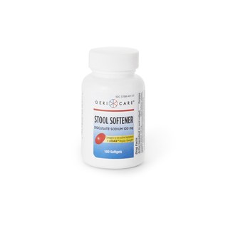 DOCUSATE SODIUM, CAP SGEL 100MG (100/BT 12BT/CS) | Quantity - 1x BT