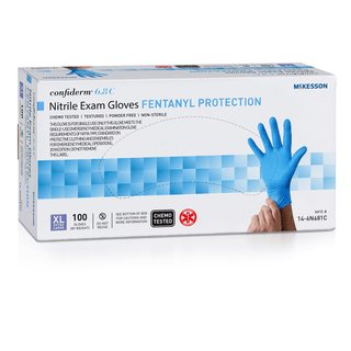 GLOVE, EXAM NTRL P/F XLG N/S CHEMO 6.8C (100/BX 10BX/CS) | Quantity - 1x BX