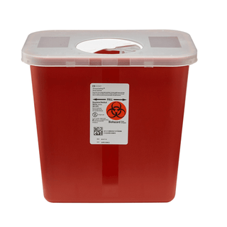 CONTAINER, SHARPS RED 2GL (20/CS) | Quantity - 1x EA
