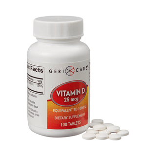 VITAMIN D, TAB 10MCG 400IU (100/BT) | Quantity - 1x BT
