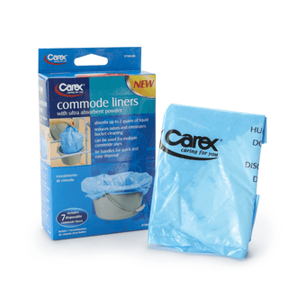 LINER, COMMODE (7/BX 24BX/CS) CAREXH | Quantity - 1x BX
