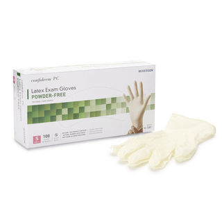 GLOVE, EXAM LTX SM N/S POLYMER(100/BX 10BX/CS) | Quantity - 1x CS
