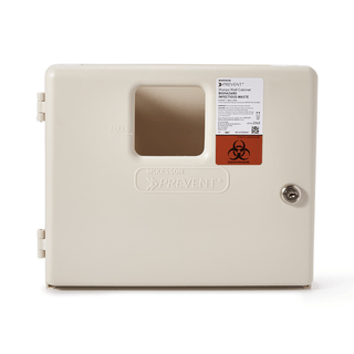 CABINET, SHARPS LOCK WALL 5QT W/2KEYS (2/CS) | Quantity - 1x EA