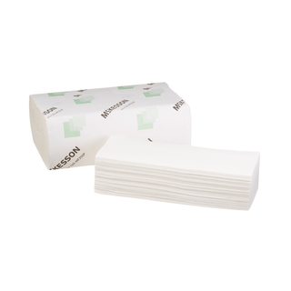 TOWEL, MULTI-FOLD PREM 1PLY WHT 9.06"X9.45" (250/PK 16PK/CS) | Quantity - 1x CS