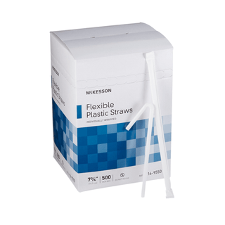 STRAW, PLASTIC FLEX WRAP LF (500/BX 20BX/CS) | Quantity - 1x BX