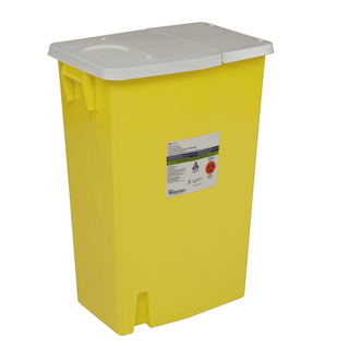 CONTAINER, SHARPS CHEMO YLW 18GL (5/CS) | Quantity - 1x EA
