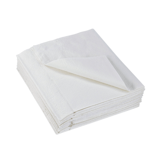 SHEET, DRAPE 2PLY ECON WHT 40X48 (100/CS) | Quantity - 1x CS