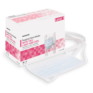 MASK, SURG TIES ASTM1 (50/BX 6BX/CS) | Quantity - 1x BX