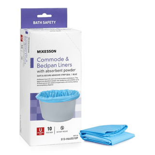 LINER, COMMODE MCKESSON (10/PK 10PK/CS) | Quantity - 1x CS