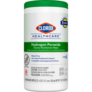WIPE, WET HYDROGENPEROXIDE 6.75X5.75(155/CT 6CT/CS) | Quantity - 1x CT