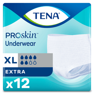 UNDERWEAR, TENA EXTRA PROTECTIVE XLG (12/BG 4 BG/CS) | Quantity - 1x BG