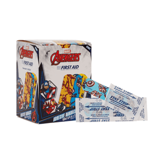 BANDAGE ADH CAPT AMER 3/4X3 100/BX 12BX/CS MARVE DERSCI | Quantity - 1x BX