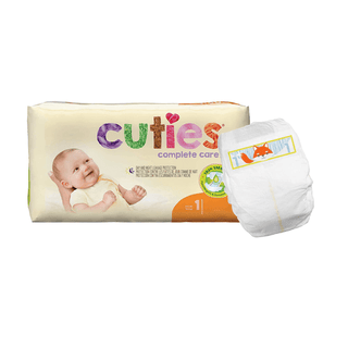 DIAPER, BABY CUTIES PREVAIL 8-14LBS SZ1 (25/PK 8PK/CS) | Quantity - 1x CS