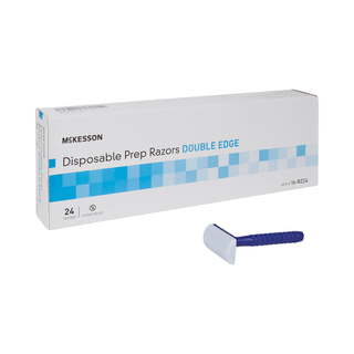 RAZOR, DISP SHAVE PREP DBL EDGE LF (24/BX 6BX/CS) | Quantity - 1x EA