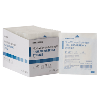 SPONGE, UNIV STR 2X2 4PLY LF (2/PK 25PK/BX 60BX/CS | Quantity - 1x BX