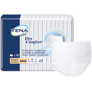 UNDERWEAR, TENA DRY COMFORT LG(18/PK 4PK/CS) | Quantity - 1x PK