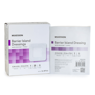 DRESSING, ISLAND BARR COMPOSITE STR WTRPRF 4X4(25/ | Quantity - 1x CS