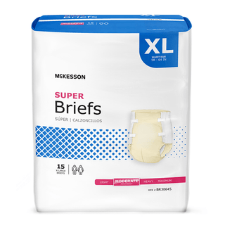 BRIEF, TAB CLSR SUPER XLG 58-64 (15EA/BG 4BG/CS) | Quantity - 1x BG
