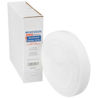 STOCKINETTE, TUBE POLY 2"X25YD(12RL/CS) | Quantity - 1x CS