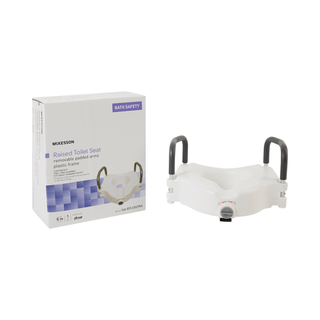 SEAT, TOILET RAISED W/ARMS 300LBS | Quantity - 1x EA