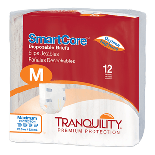 BRIEF, INCONT SMARTCORE MED (12/PK 8PK/CS) | Quantity - 1x CS