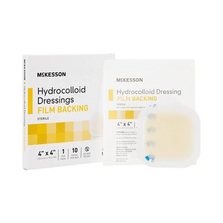 DRESSING, HYDROCOLLOID THIN STR 4"X4" (10/BX 20BX/ | Quantity - 1x BX
