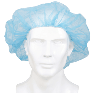 CAP, BOUFFANT LF SB BLU 24" (100/BX 5BX/CS) | Quantity - 1x BX