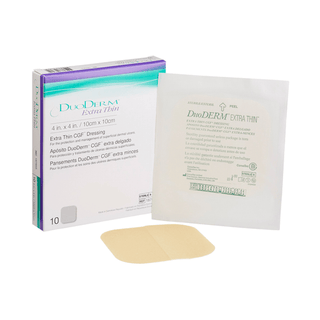 DRESSING, DUODERM X-THIN STR 4"X4" (10/BX) | Quantity - 1x BX