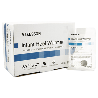 WARMER, HEEL INF LF 2.75"X4" (25/BX 4BX/CS) | Quantity - 1x BX