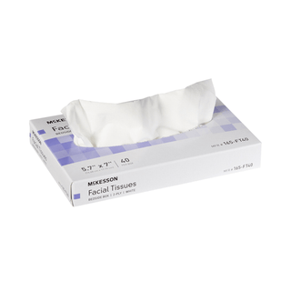 TISSUE, FACIAL BEDSIDE BOX 2PLY WHT 5.7"X7.0" (40/BX 200BX/C | Quantity - 1x CS