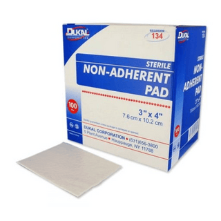 PAD, NON ADHERENT STR 3X4 (100/BX) | Quantity - 1x EA