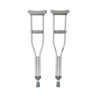CRUTCH, ALUM PUSH BUTTON ADJ CHLD 175LBS (PR) | Quantity - 1x PR