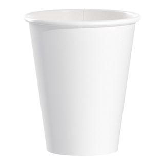 CUP, DRINK PAPER HOT WHT 8OZ (50/PK 20PK/CS) SOLO | Quantity - 1x CS
