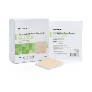 FOAM, ADH SIL W/O BORDER 3"X3"(10/BX 20BX/CS) | Quantity - 1x BX