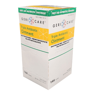 TRIPLE ANTIBIOTIC, OINT 0.9GM (144/BX 12BX/CS) | Quantity - 1x BX