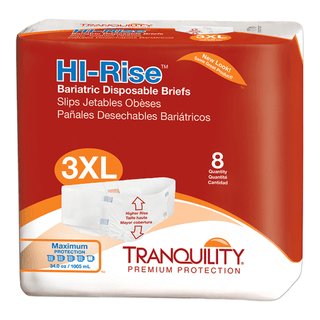 BRIEF, BARIACTRIC HI-RISE DISP64"X96" (8/BG 4BG/CS) | Quantity - 1x CS