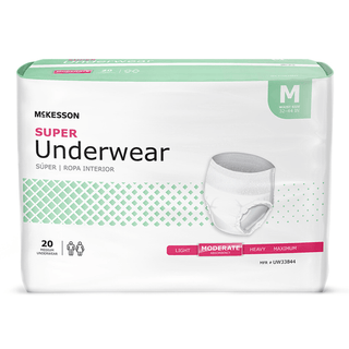 UNDERWEAR, SUPER MED 32-44 (20EA/BG 4BG/CS) | Quantity - 1x BG