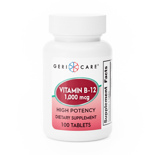 VITAMIN B-12, TAB 1000MCG (100/BT 12BT/CS) | Quantity - 1x BT