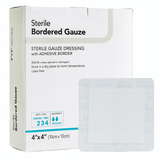 GAUZE, BRDRD 2X2 (100/PK) DERMRT | Quantity - 1x EA