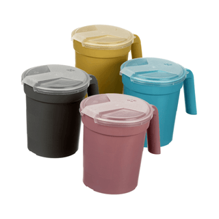 PITCHER, W/LID MAUVE 28OZ (100/CS) MEDACT | Quantity - 1x CS